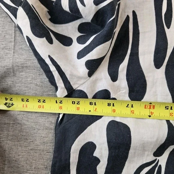 Soft Surroundings Women's 100% Linen Knee Length Dress Size Large - Picture 6 of 10